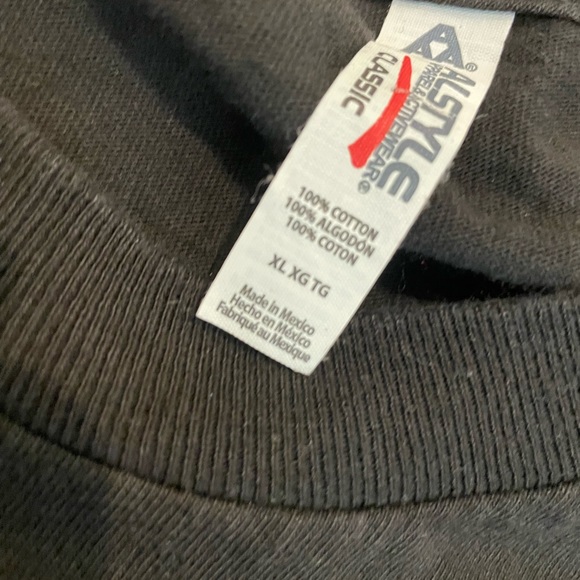 Sturgis Buffalo Chip Motorcycle Big Print T-shirt - Picture 3 of 4